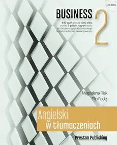 Angielski w tłumaczeniach Business 2 - Outlet - Magdalena Filak, Filip Radej