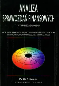 Analiza sprawozdań finansowych - Outlet - Małgorzata Brojak-Trzaskowska, Aneta Sokół, Surmacz Anna Owidia