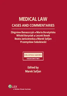 Medical Law - Zbigniew Banaszczyk, Maria Boratyńska, Witold Borysiak