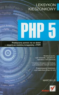 PHP 5 Leksykon kieszonkowy - Marcin Lis