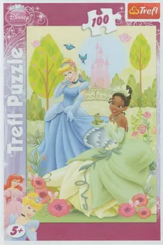 Puzzle 100 Disney Księżniczki Wiosenne oczekiwanie