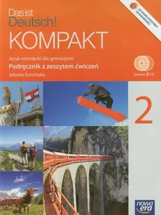 Das ist Deutsch! Kompakt 2 Podręcznik z zeszytem ćwiczeń + 2 CD Język niemiecki - Outlet - Jolanta Kamińska