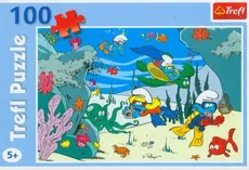 Smerfy Puzzle 100 Pod wodą