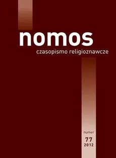 Nomos Czasopismo religioznawcze 77/2012