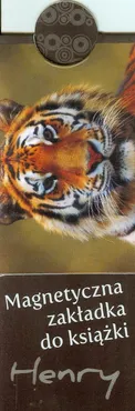Magnetyczna zakładka Tygrys