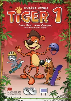 Tiger 1 Książka ucznia + 2CD / Tiger 1 Moje portfolio - Outlet