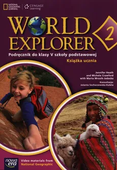 World Explorer 2 Podręcznik + Przygotowanie do sprawdzianu szóstoklasisty - Outlet - Michele Crawford, Jennifer Heath, Marta Mrozik-Jadacka
