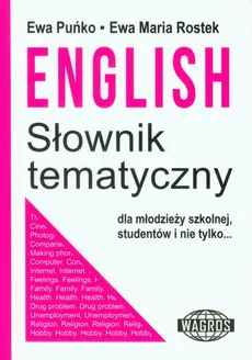 English Słownik tematyczny - Ewa Puńko, Rostek Ewa Maria