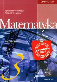 Matematyka 3 podręcznik - Witold Urbańczyk, Agnieszka Urbanczyk