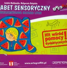 Ortograffiti z Bratkiem Alfabet sensoryczny Wielozmysłowe uczenie liter - Izabela Mańkowska, Małgorzata Rożyńska