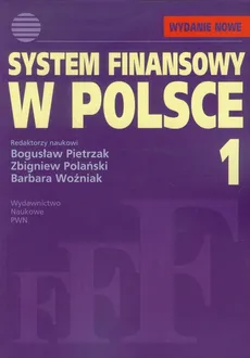 System finansowy w Polsce Tom 1 - Outlet