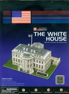 Puzzle 3D Biały dom