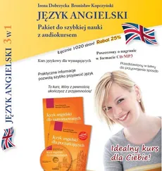Język angielski 3w1 Pakiet do szybkiej nauki z audiokursem
