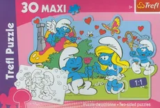 Puzzle Maxi Przygody Smerfów 30