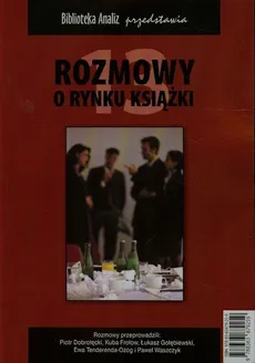 Rozmowy o rynku książki - Outlet - Kuba Frołow, Łukasz Gołębiewski, Piotr Dobrołęcki