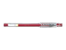 Długopis żelowy Pilot G-Tec-C4 Czerwony Extra Fine