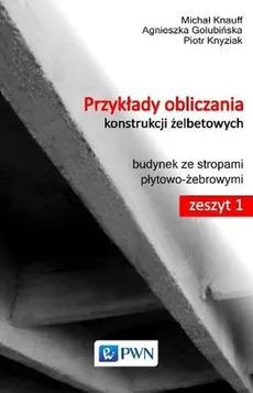 Przykłady obliczania konstrukcji żelbetowych Zeszyt 1 z płytą CD-ROM - Agnieszka Golubińska, Michał Knauff, Piotr Knyziak