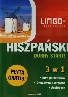 Hiszpański Dobry start! 3 w 1 + CD - Outlet - Justyna Jannasz, Julia Możdżyńska, Małgorzata Szczepanik