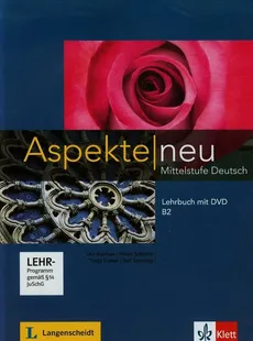 Aspekte neu Mittelstufe Deutsch Lehrbuch mit DVD B2 - Ute Koithan, Helen Schmitz, Tanja Sieber