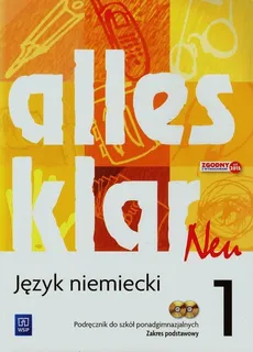 Alles klar Neu 1 Podręcznik + CD Zakres podstawowy - Krystyna Łuniewska, Urszula Tworek, Zofia Wąsik