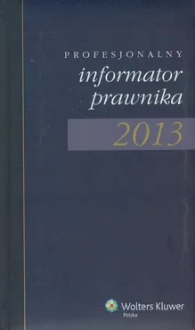 Pofesjonalny Informator Prawnika 2013