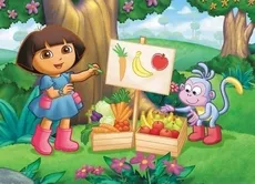 Dora owoce i warzywa Puzzle Maxi 40