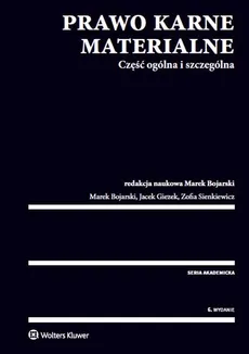 Prawo karne materialne - Marek Bojarski, Jacek Giezek, Zofia Sienkiewicz