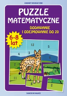 Puzzle matematyczne 6-8 lat - Beata Guzowska, Krzysztof Tonder