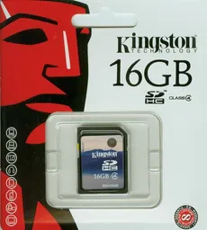 Kingston karta pamięci SDHC 16 GB Class 4