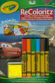 Crayola Rekolorowanka Disney Cars