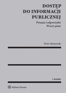 Dostęp do informacji publicznej - Piotr Sitniewski