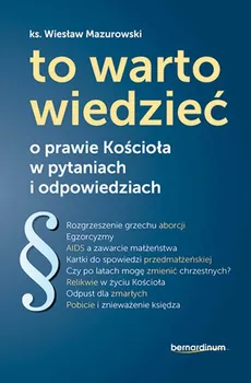 To warto wiedzieć - Wiesław Mazurowski