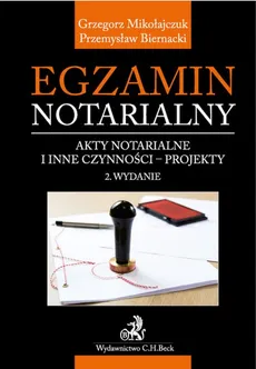 Egzamin notarialny - Outlet - Przemysław Biernacki, Grzegorz Mikołajczuk