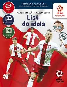 PZPN Piłka w grze List do idola + DVD - Outlet - Marcin Dorna, Marcin Rosłoń