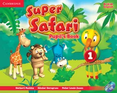Super Safari 1 Pupil's Book + DVD - Günter Gerngross, Peter Lewis-Jones, Herbert Puchta