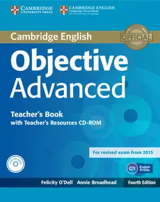 Objective Advanced Teacher's Book + CD - Outlet - Annie Broadhead, Felicity O'Dell