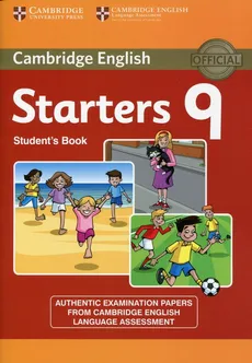 Cambridge English Young Learners 9 Starters Student's Book