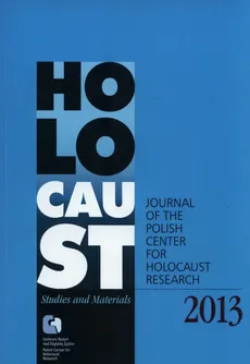 Holocaust Studies and Materials /Volume 2013/