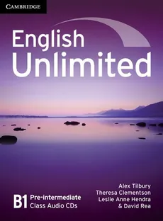 English Unlimited Pre-intermediate Class Audio 3CD - Outlet - Theresa Clementson, Hendra Leslie Anne, David Rea, Alex Tilbury