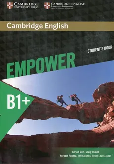 Cambridge English Empower Intermediate Student's Book - Gareth Davies, Adrian Doff, Rachel Godfrey, Peter Lewis-Jones, Herbert Puchta, Jeff Stranks, Craig Thaine