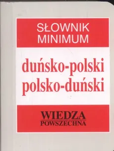 Słownik minimum duńsko - polski polsko - duński - Elżbieta Frank-Oborzyńska