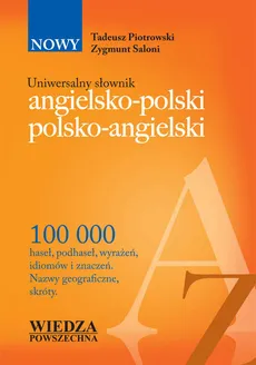 Uniwersalny słownik angielsko polski polsko angielski - Outlet - Tadeusz Piotrowski, Zygmunt Saloni