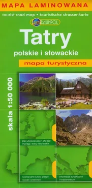Tatry polskie i słowackie mapa turystyczna