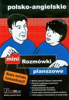 Rozmówki planszowe mini polsko angielskie - Jacek Szela, Agnieszka Paznowicz, Eric Hawk