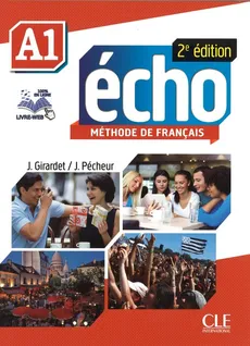 Echo A1 2ed podręcznik + DVD - Outlet - Jacky Girardet, Jacques Pecheur