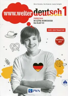 www.weiter deutsch 1 Podręcznik 7 Kurs kontynuacyjny + CD - Marta Kozubska, Ewa Krawczyk, Lucyna Zastąpiło