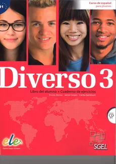Diverso 3 Podręcznik + ćwiczenia + CD MP3 - Outlet - Gambluch Carina, Alonso Encina, Corpas Jaime