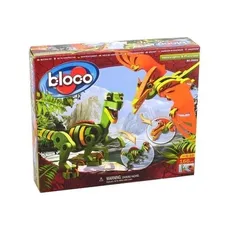Bloco Velociraptor i Pterosaur 166 elementów