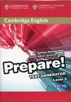 Cambridge English Prepare! 4 Test Generator CD-ROM