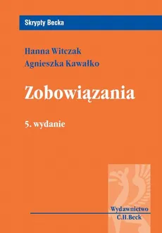 Zobowiązania - Agnieszka Kawałko, Hanna Witczak